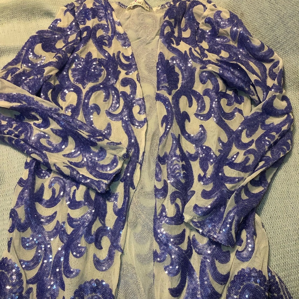 Sequin Kimono